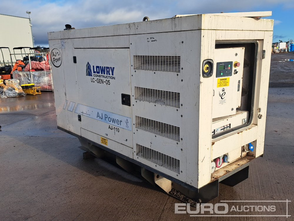 2018 AJ Power 110Kva Diesel Generator, Perkins Engine - Электрогенератор: фото 2 2018 AJ Power 110Kva Diesel Generator, Perkins Engine - Электрогенератор: фото 2