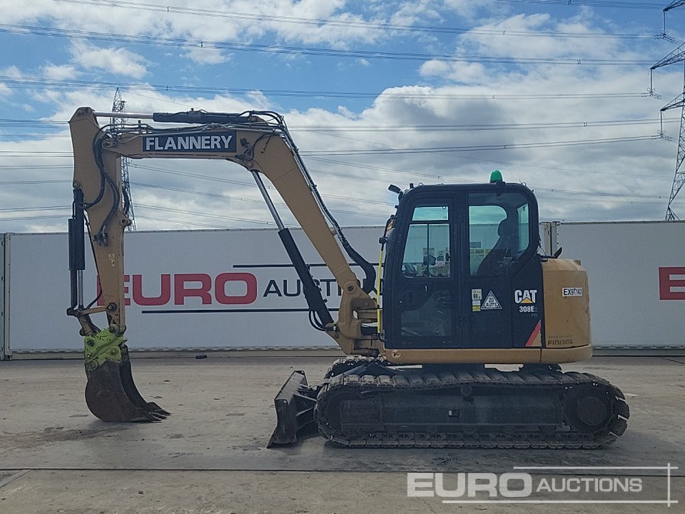 2018 CAT 308E2 CR - Мини-экскаватор: фото 2 2018 CAT 308E2 CR - Мини-экскаватор: фото 2