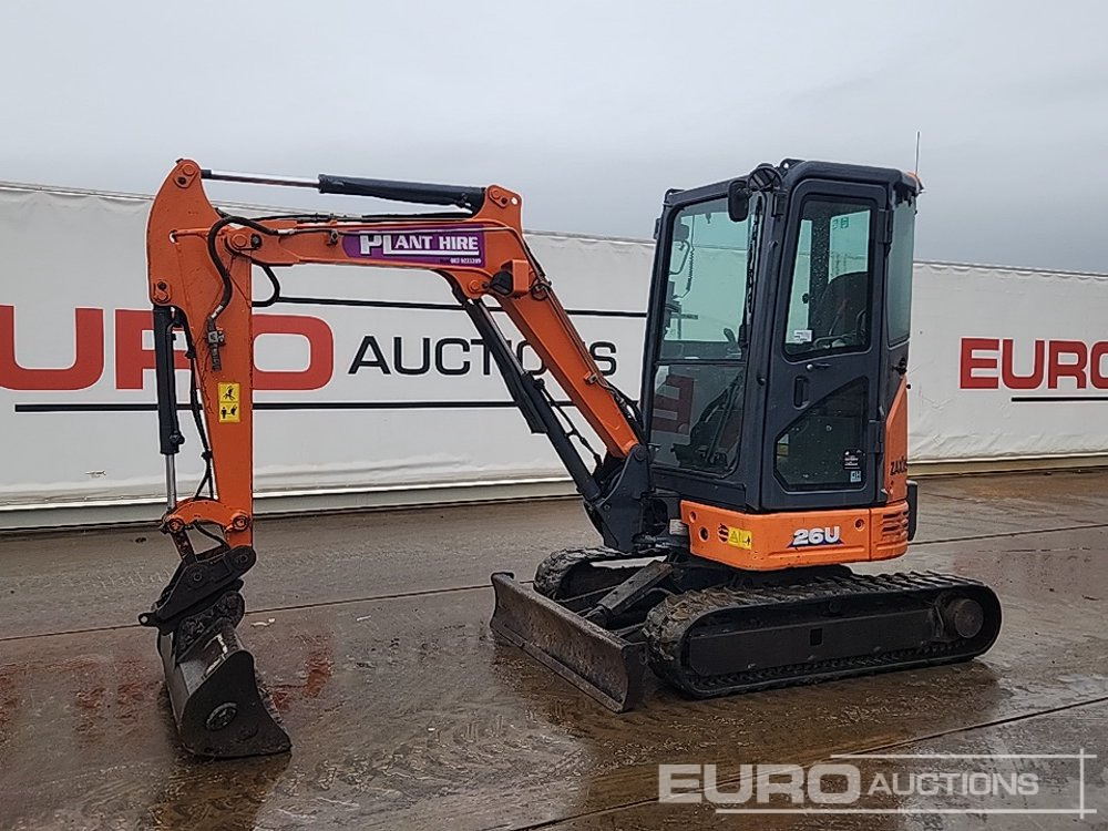 2018 Hitachi ZX26U-5A CR - Мини-экскаватор: фото 1 2018 Hitachi ZX26U-5A CR - Мини-экскаватор: фото 1