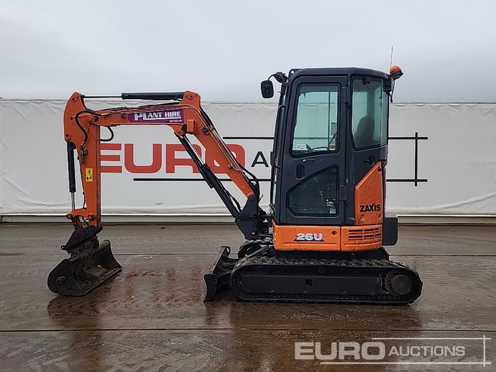 2018 Hitachi ZX26U-5A CR - Мини-экскаватор: фото 2 2018 Hitachi ZX26U-5A CR - Мини-экскаватор: фото 2