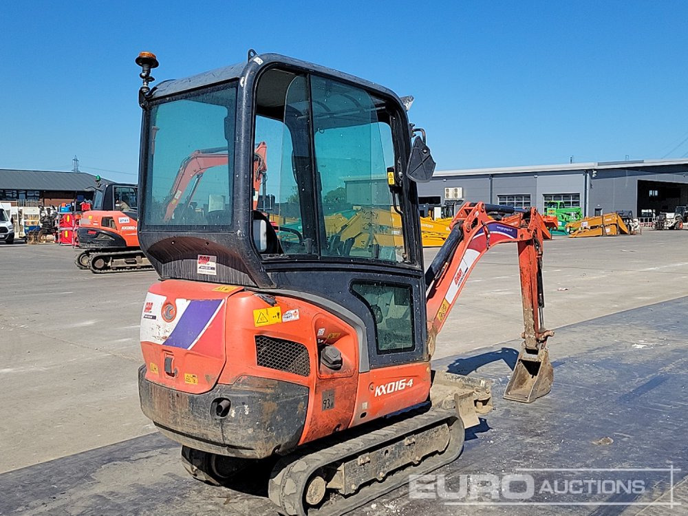 2018 Kubota KX016-4 - Мини-экскаватор: фото 5 2018 Kubota KX016-4 - Мини-экскаватор: фото 5