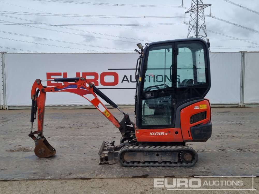 2018 Kubota KX016-4 - Мини-экскаватор: фото 2 2018 Kubota KX016-4 - Мини-экскаватор: фото 2