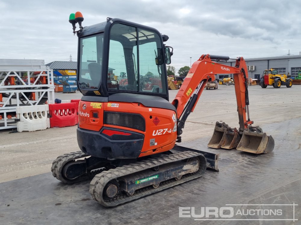 2018 Kubota U27-4 - Мини-экскаватор: фото 5 2018 Kubota U27-4 - Мини-экскаватор: фото 5