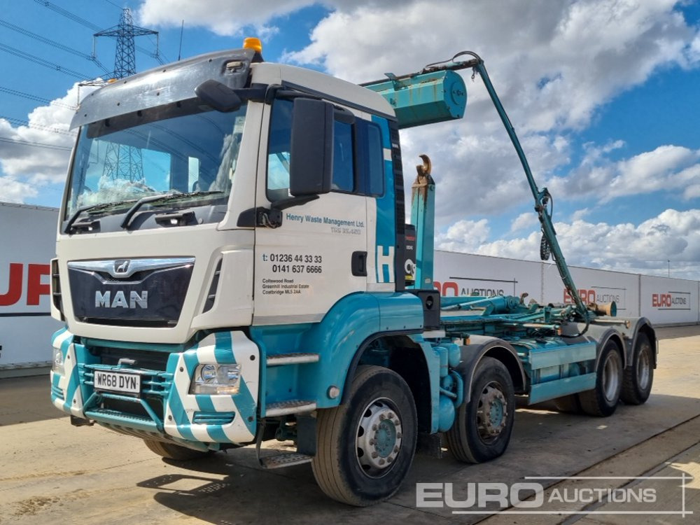 2018 MAN TGS 35.420 - Крюковой мультилифт: фото 1 2018 MAN TGS 35.420 - Крюковой мультилифт: фото 1
