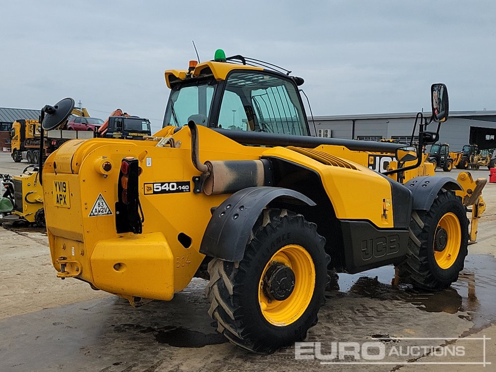2019 JCB 540-140 Hi Viz - Телескопический погрузчик: фото 5 2019 JCB 540-140 Hi Viz - Телескопический погрузчик: фото 5