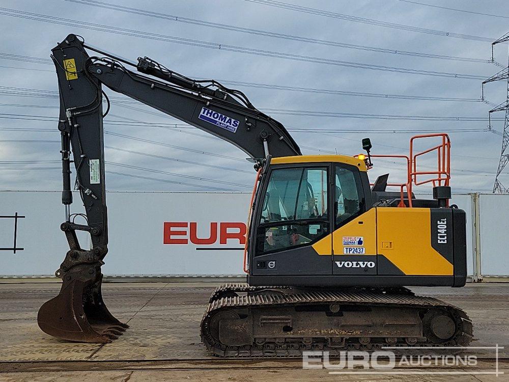 2019 Volvo EC140EL - Гусеничный экскаватор: фото 2 2019 Volvo EC140EL - Гусеничный экскаватор: фото 2