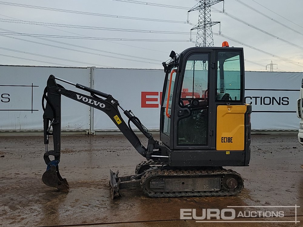 2019 Volvo EC18E - Мини-экскаватор: фото 2 2019 Volvo EC18E - Мини-экскаватор: фото 2