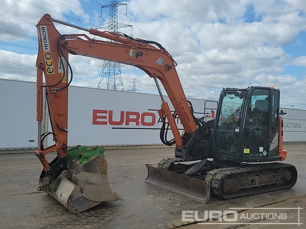 2020 Hitachi ZX85USB-6 - Мини-экскаватор: фото 1 2020 Hitachi ZX85USB-6 - Мини-экскаватор: фото 1