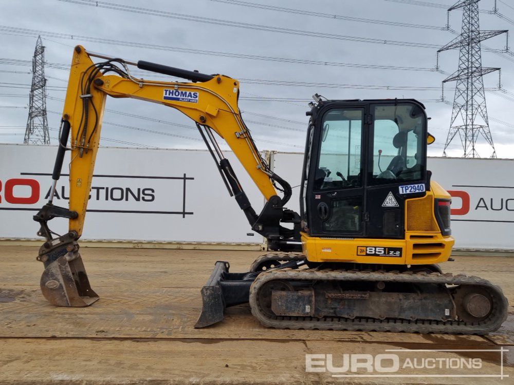 2020 JCB 85Z-2 - Мини-экскаватор: фото 2 2020 JCB 85Z-2 - Мини-экскаватор: фото 2