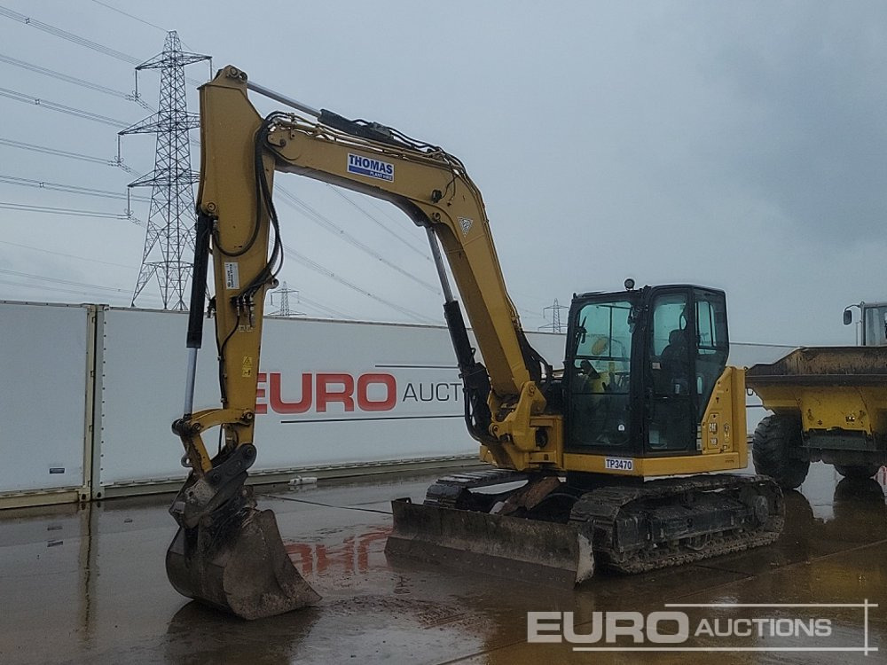 2021 CAT 308CR - Мини-экскаватор: фото 1 2021 CAT 308CR - Мини-экскаватор: фото 1