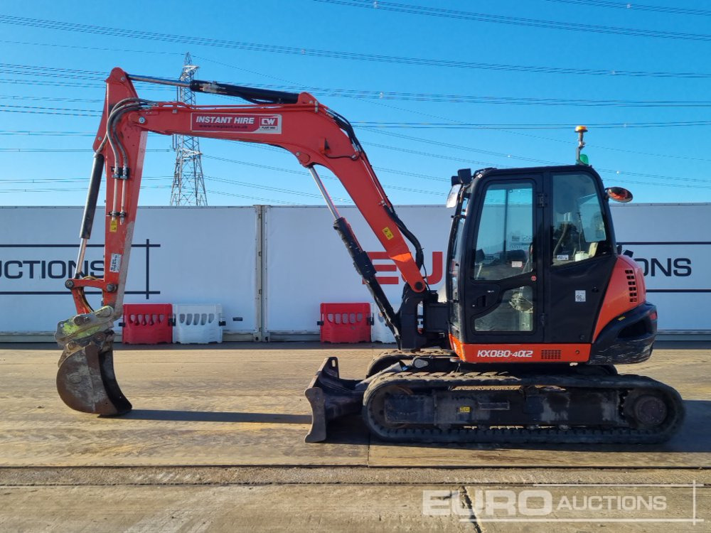 2021 Kubota KX080-4A2 - Мини-экскаватор: фото 2 2021 Kubota KX080-4A2 - Мини-экскаватор: фото 2