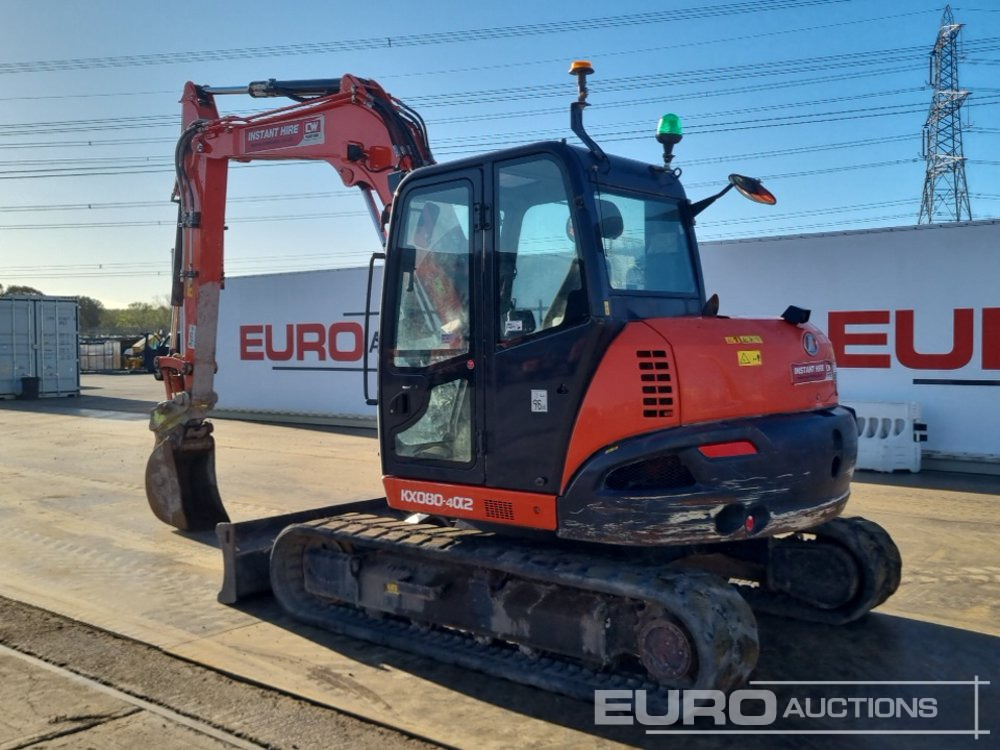 2021 Kubota KX080-4A2 - Мини-экскаватор: фото 3 2021 Kubota KX080-4A2 - Мини-экскаватор: фото 3