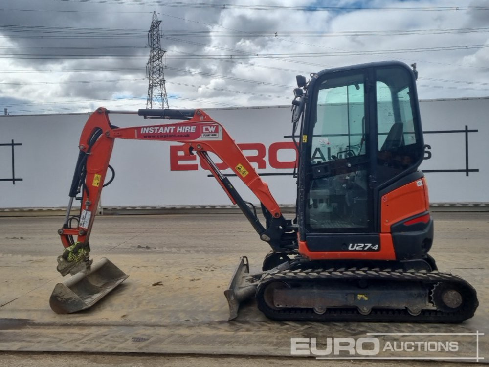2021 Kubota U27-4 - Мини-экскаватор: фото 2 2021 Kubota U27-4 - Мини-экскаватор: фото 2