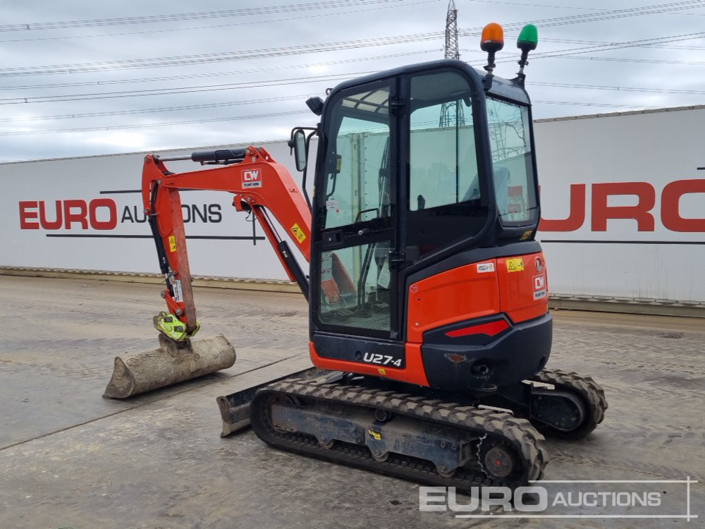2021 Kubota U27-4 - Мини-экскаватор: фото 3 2021 Kubota U27-4 - Мини-экскаватор: фото 3