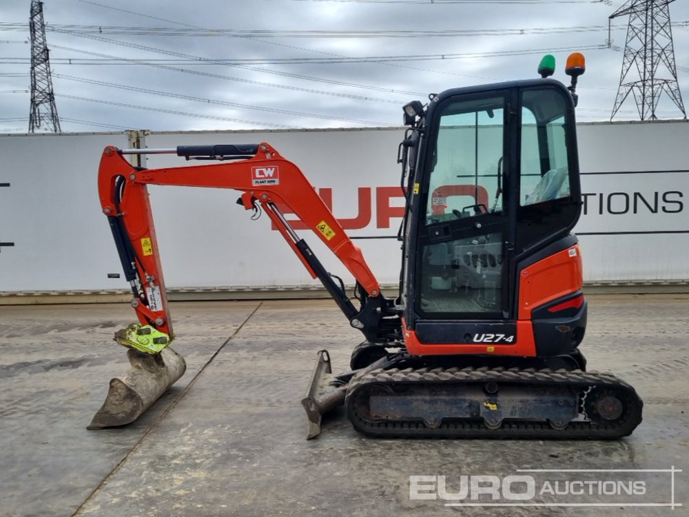 2021 Kubota U27-4 - Мини-экскаватор: фото 2 2021 Kubota U27-4 - Мини-экскаватор: фото 2