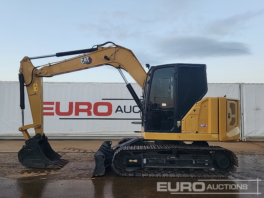 2022 CAT 307.5 - Мини-экскаватор: фото 2 2022 CAT 307.5 - Мини-экскаватор: фото 2