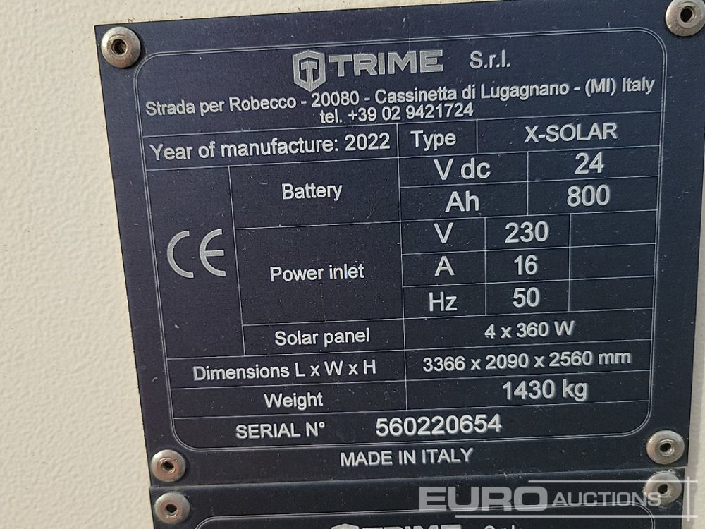 Осветительная мачта 2022 Trime X SOLAR: фото 33