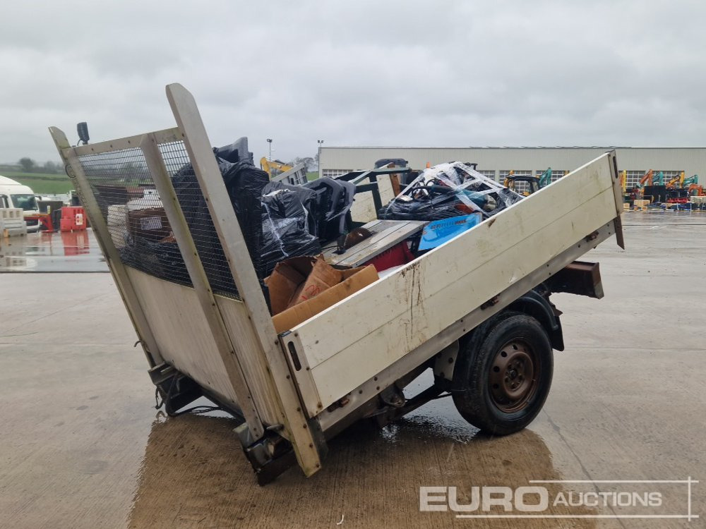 8' Dropside Body & Axle & Contents - Строительное оборудование: фото 1 8' Dropside Body & Axle & Contents - Строительное оборудование: фото 1