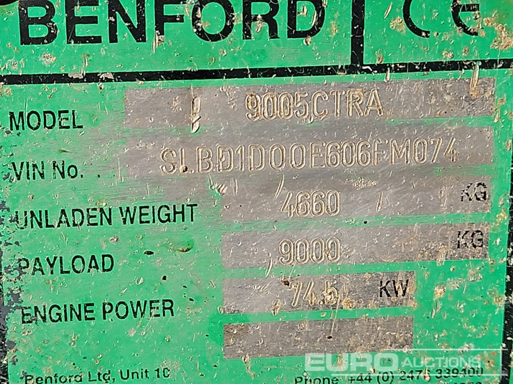 Мини-самосвал Benford 9 Ton: фото 47