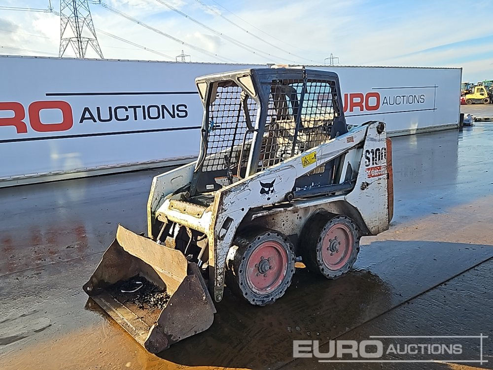 Bobcat S100 - Мини-погрузчик с бортовым поворотом: фото 1 Bobcat S100 - Мини-погрузчик с бортовым поворотом: фото 1
