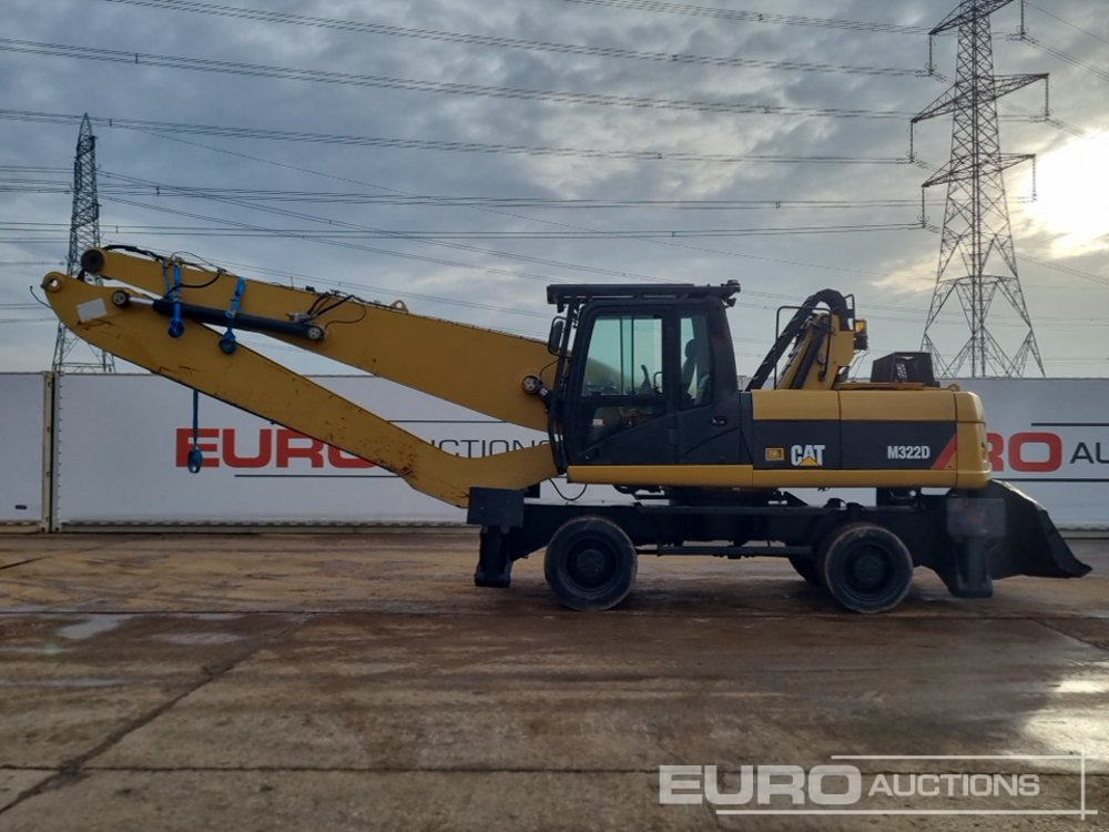 CAT M322D - Колёсный экскаватор: фото 2 CAT M322D - Колёсный экскаватор: фото 2