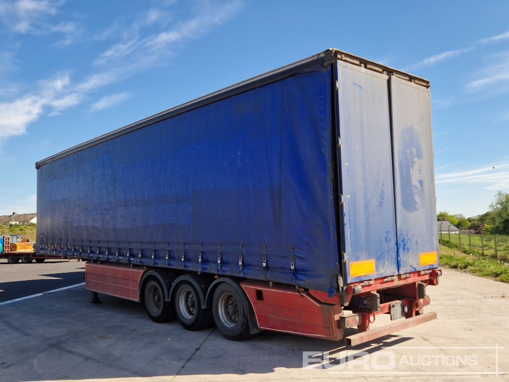 Cartwright 45' Tri Axle Curtainsider Trailer, BPW Axles - Тентованный полуприцеп: фото 3 Cartwright 45' Tri Axle Curtainsider Trailer, BPW Axles - Тентованный полуприцеп: фото 3