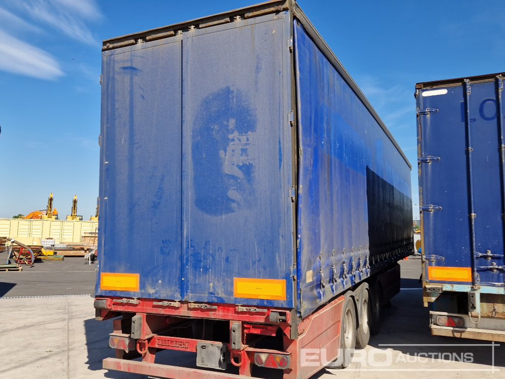 Cartwright 45' Tri Axle Curtainsider Trailer, BPW Axles - Тентованный полуприцеп: фото 5 Cartwright 45' Tri Axle Curtainsider Trailer, BPW Axles - Тентованный полуприцеп: фото 5