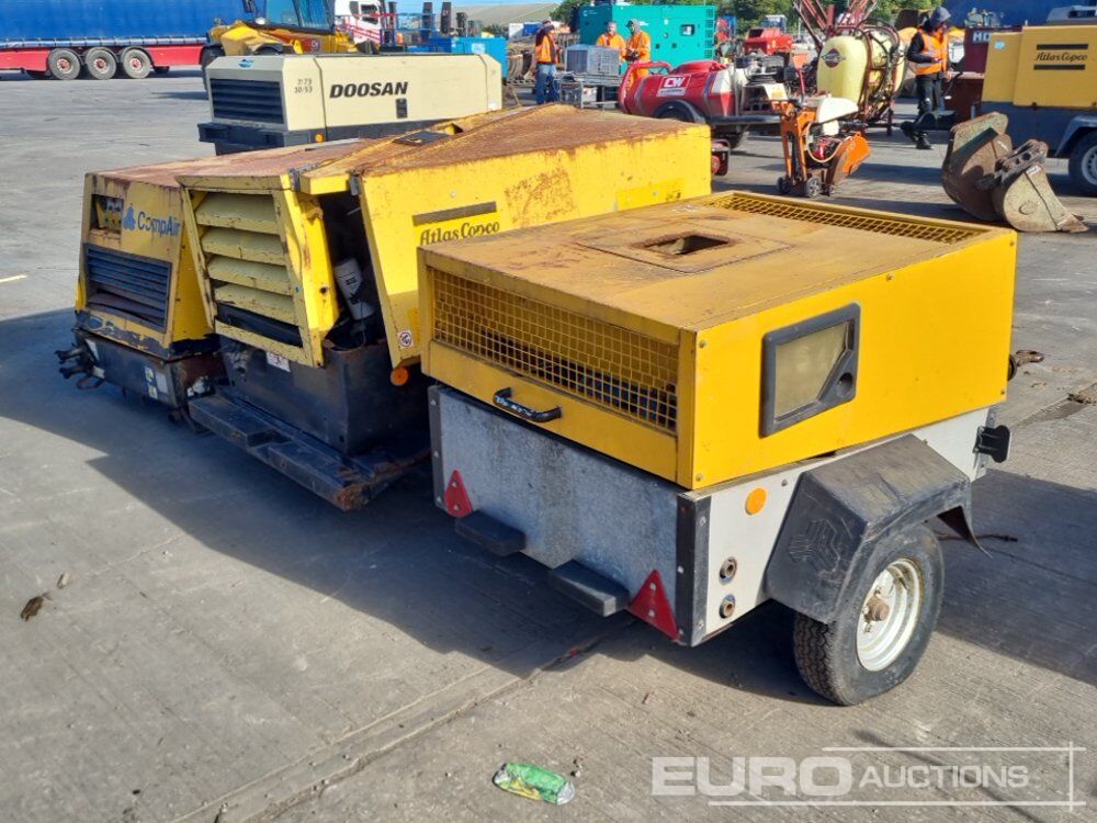 Comp Air Compressor (Engine Missing), Atlas Copco Single Axle Compressor (Engine Missing), Comp Air Single Axle Compressor (Engine Missing) - Воздушный компрессор: фото 5 Comp Air Compressor (Engine Missing), Atlas Copco Single Axle Compressor (Engine Missing), Comp Air Single Axle Compressor (Engine Missing) - Воздушный компрессор: фото 5