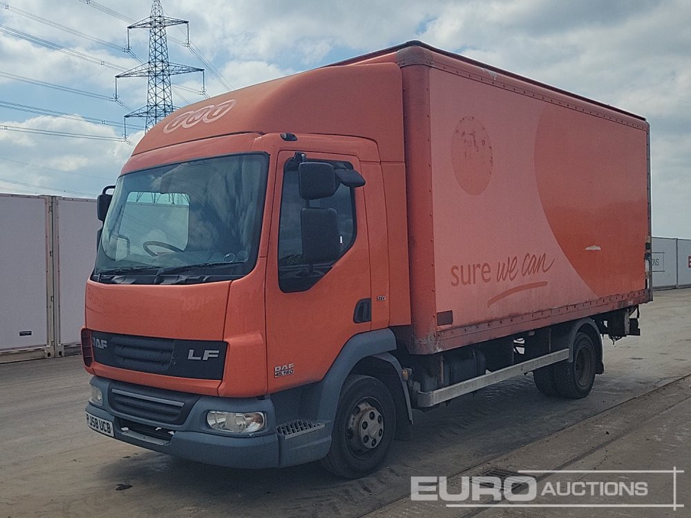 DAF 45.160 - Грузовик с закрытым кузовом: фото 1 DAF 45.160 - Грузовик с закрытым кузовом: фото 1