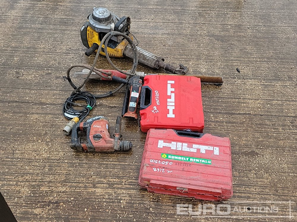 Строительное оборудование Hilti Hammer Drill (2 of), Hilti Battery Impact Gun, Hilti Battery Grinder, Hycon Hydraulic Core Drill, Wacker Neuson Hand Held Breaker: фото 6