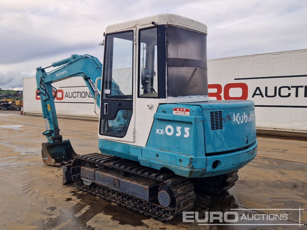 Kubota KX-033 - Мини-экскаватор: фото 3 Kubota KX-033 - Мини-экскаватор: фото 3