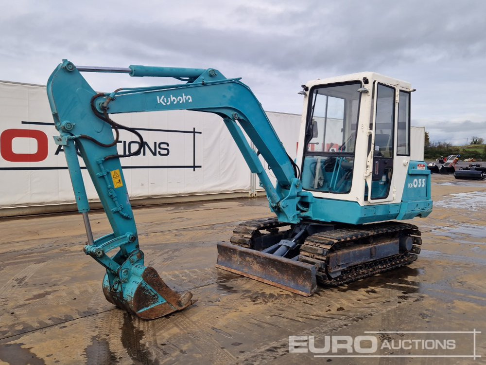 Kubota KX-033 - Мини-экскаватор: фото 1 Kubota KX-033 - Мини-экскаватор: фото 1