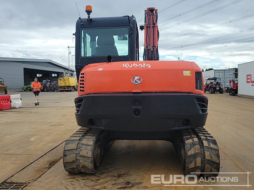 Kubota KX080 - Мини-экскаватор: фото 4 Kubota KX080 - Мини-экскаватор: фото 4