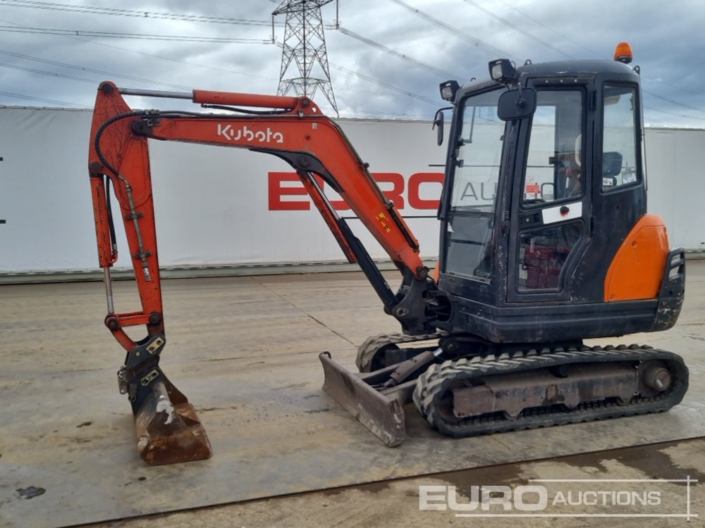 Kubota KX61-3 - Мини-экскаватор: фото 1 Kubota KX61-3 - Мини-экскаватор: фото 1