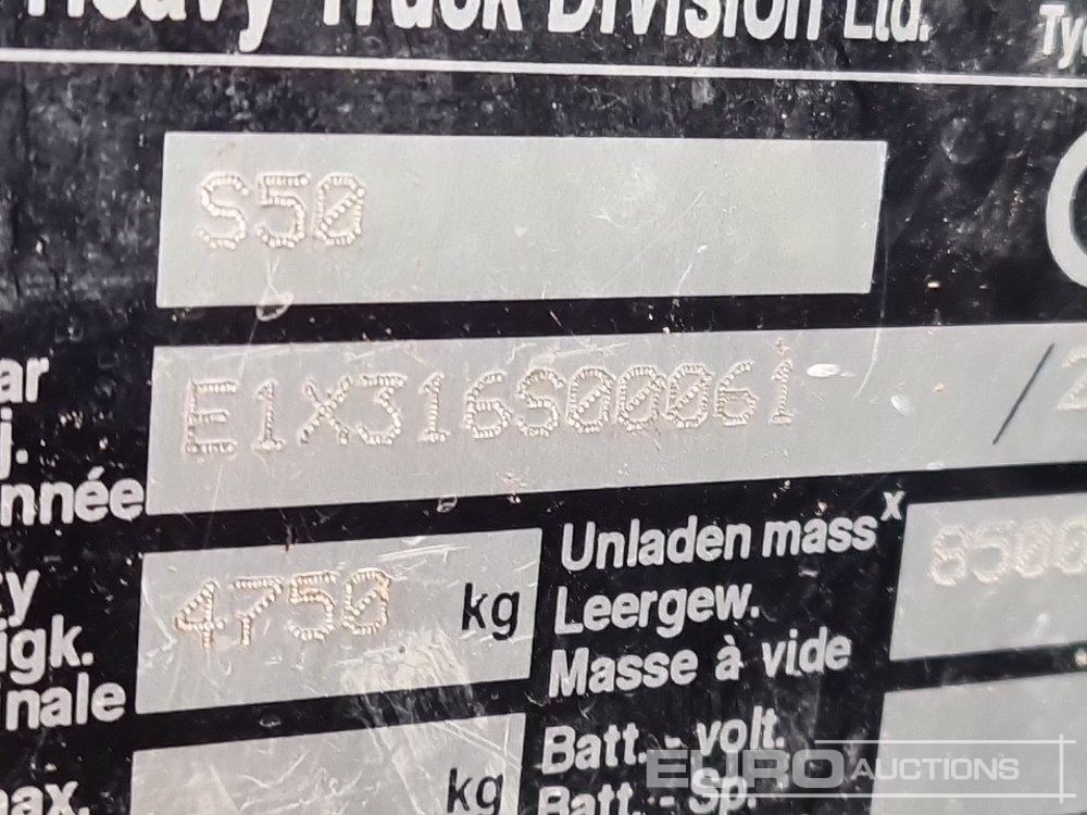 Вилочный погрузчик Linde S50: фото 38