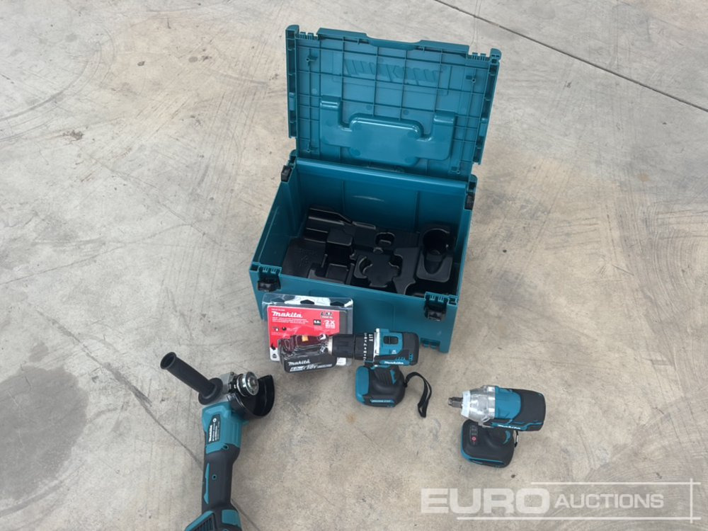Makita 18v Impact Wrench, Makita 18v Grinder, Makita 18v Drill, Makita 18v 6amp Battery, Makiita Makpac Stacker Box - Оборудование для гаражей/ Мастерских: фото 5 Makita 18v Impact Wrench, Makita 18v Grinder, Makita 18v Drill, Makita 18v 6amp Battery, Makiita Makpac Stacker Box - Оборудование для гаражей/ Мастерских: фото 5