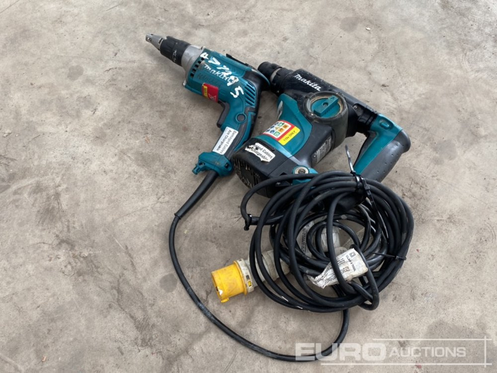 Makita FS4300 110 Volt Dry Wall Screwdriver & Makita HR2011F 110 Volt Hammer Drill/Breaker (2 of) - Строительное оборудование: фото 1 Makita FS4300 110 Volt Dry Wall Screwdriver & Makita HR2011F 110 Volt Hammer Drill/Breaker (2 of) - Строительное оборудование: фото 1