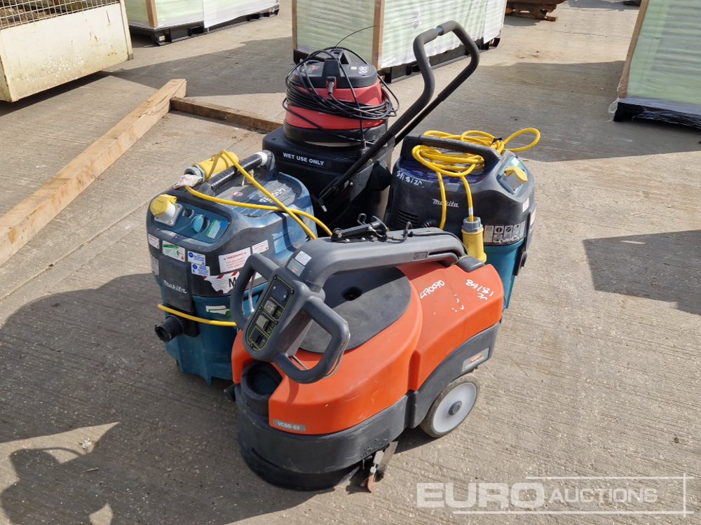 Makita Makita 110 Volt Dust Extractor (2 of), VAX Floor Cleaner, Victor 250 Volt Wet/Dry Vacuum - Строительное оборудование: фото 1 Makita Makita 110 Volt Dust Extractor (2 of), VAX Floor Cleaner, Victor 250 Volt Wet/Dry Vacuum - Строительное оборудование: фото 1