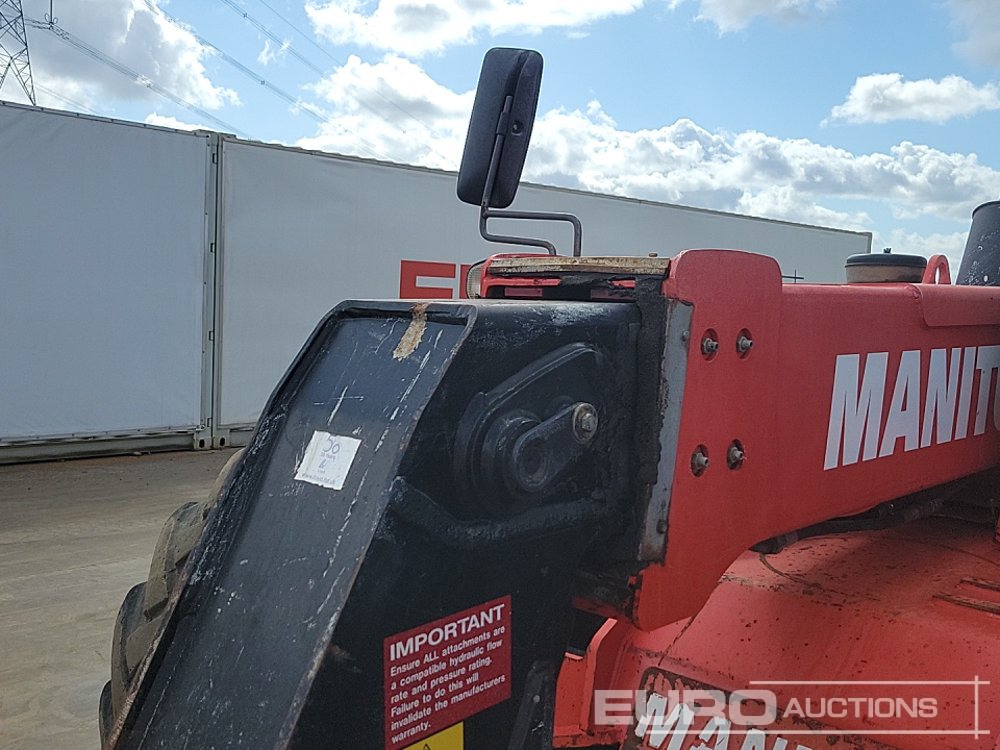 Телескопический погрузчик Manitou MT732: фото 17