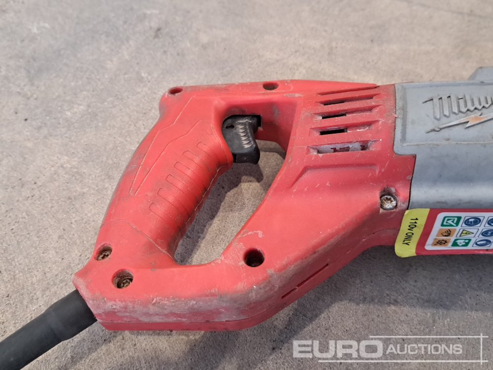 Строительное оборудование Milwaukee 110 Volt Reciprocating Saw & Case: фото 16