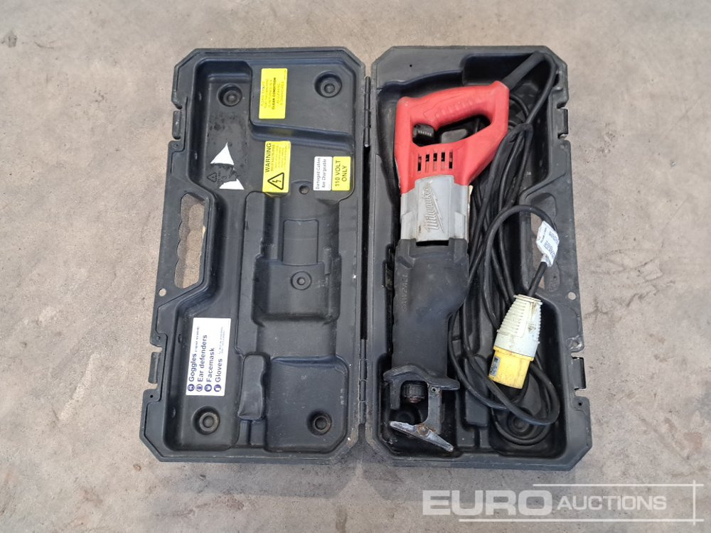 Строительное оборудование Milwaukee 110 Volt Reciprocating Saw & Case: фото 6