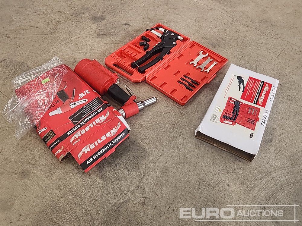 Neilsen Rivet Gun, Bits & Pneumatic Hydraulic Riveter - Оборудование для гаражей/ Мастерских: фото 3 Neilsen Rivet Gun, Bits & Pneumatic Hydraulic Riveter - Оборудование для гаражей/ Мастерских: фото 3
