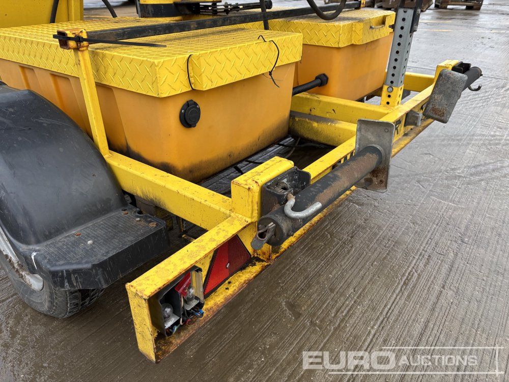 Прицеп для спецтехники PWS Single Axle Highway LED Display Board: фото 41