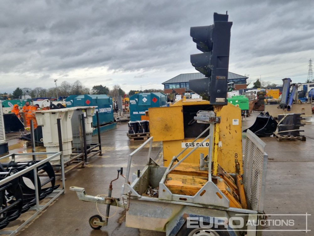 Pike Single Axle Traffic Light System Trailer, Ramp - Прицеп для спецтехники: фото 2 Pike Single Axle Traffic Light System Trailer, Ramp - Прицеп для спецтехники: фото 2