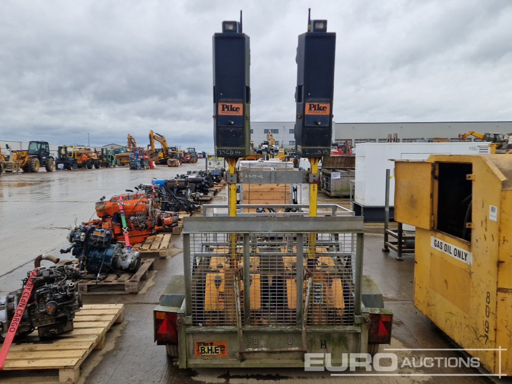 Pike Single Axle Traffic Light System Trailer, Ramp - Прицеп для спецтехники: фото 4 Pike Single Axle Traffic Light System Trailer, Ramp - Прицеп для спецтехники: фото 4