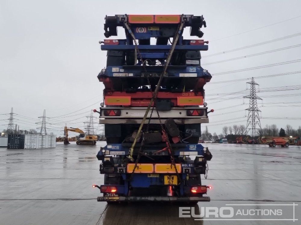 SDC Tri Axle Skeletal Tailer (5 of) - Шасси полуприцеп: фото 4 SDC Tri Axle Skeletal Tailer (5 of) - Шасси полуприцеп: фото 4