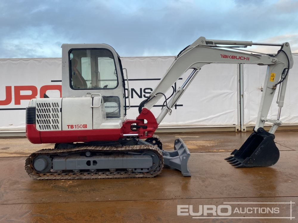 Мини-экскаватор Takeuchi TB150: фото 6