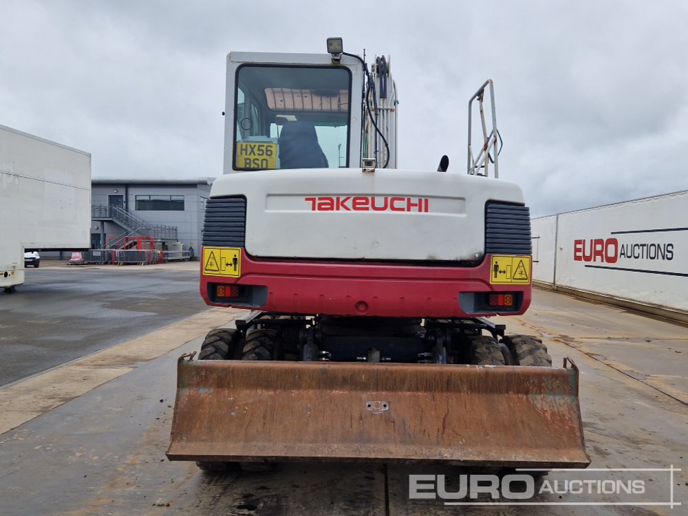 Takeuchi TB175W - Колёсный экскаватор: фото 4 Takeuchi TB175W - Колёсный экскаватор: фото 4