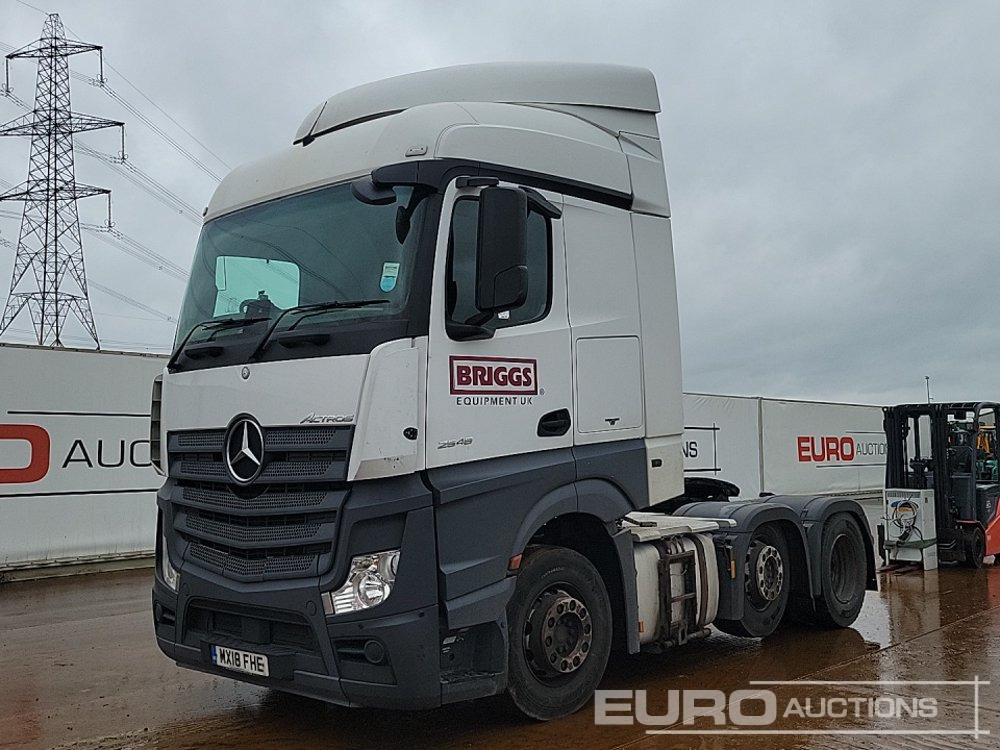 2018 Mercedes Actros 2548 - Тягач: фото 1 2018 Mercedes Actros 2548 - Тягач: фото 1