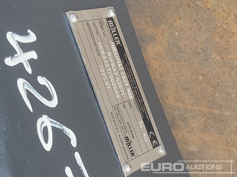Сцепное устройство Unused 2025 Miller Manual QH 45mm Pin to suit 4-6 Ton Excavator: фото 13